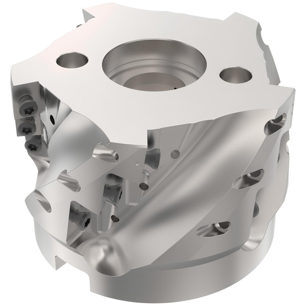 Kennametal 100mm Cut Dia, 40mm Arbor Hole Dia, 133mm Max Depth, Indexable Square-Shoulder Face Mill - 5673169