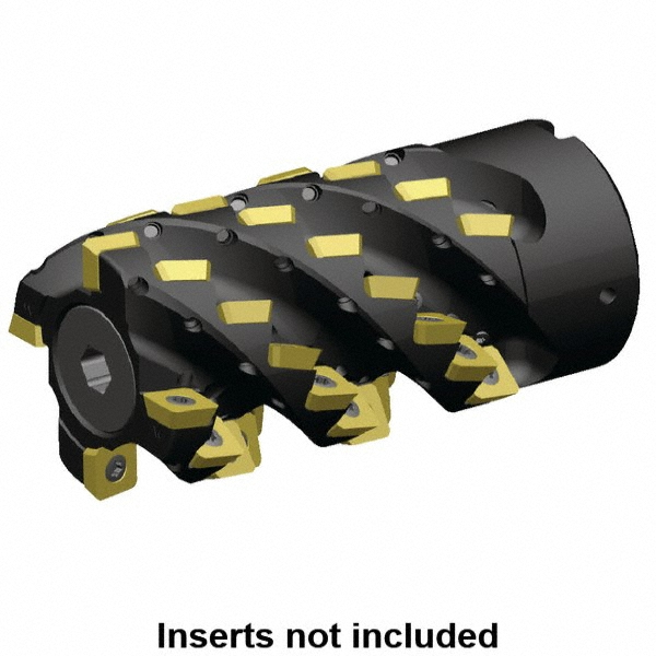 Kennametal 100mm Cut Dia, 40mm Arbor Hole Dia, 133mm Max Depth, Indexable Square-Shoulder Face Mill - 5673169
