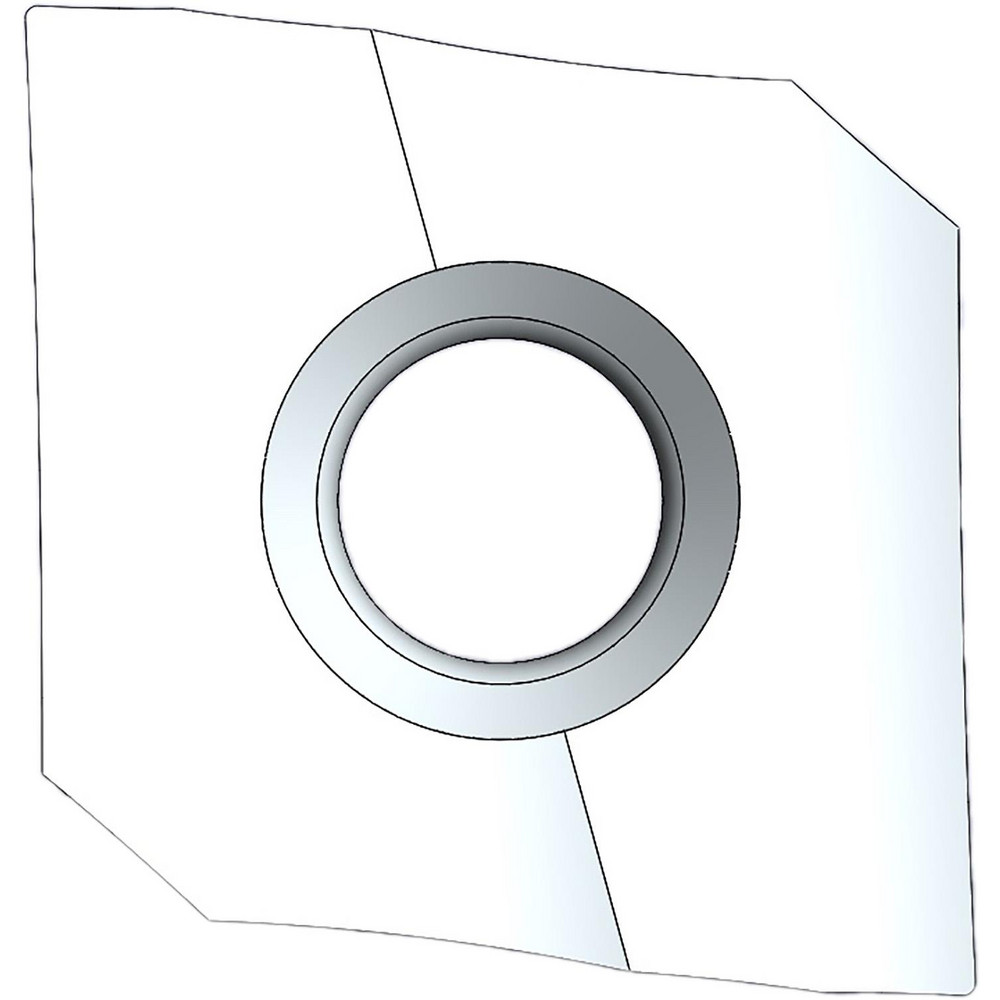 A.B. Tools Indexable High-Feed End Mill: 1-1/2X1X3/8X1-1/2", Cylindrical Shank - SH150-1