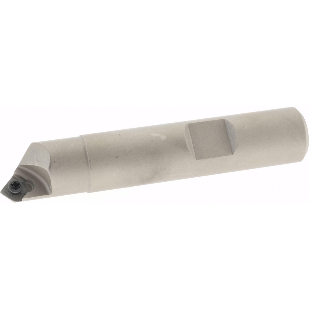 Iscar 45° Lead Angle, 0.312" to 0.63" Cut Dia, 5/8" Shank Dia, Indexable & Chamfer End Mill - 3100504