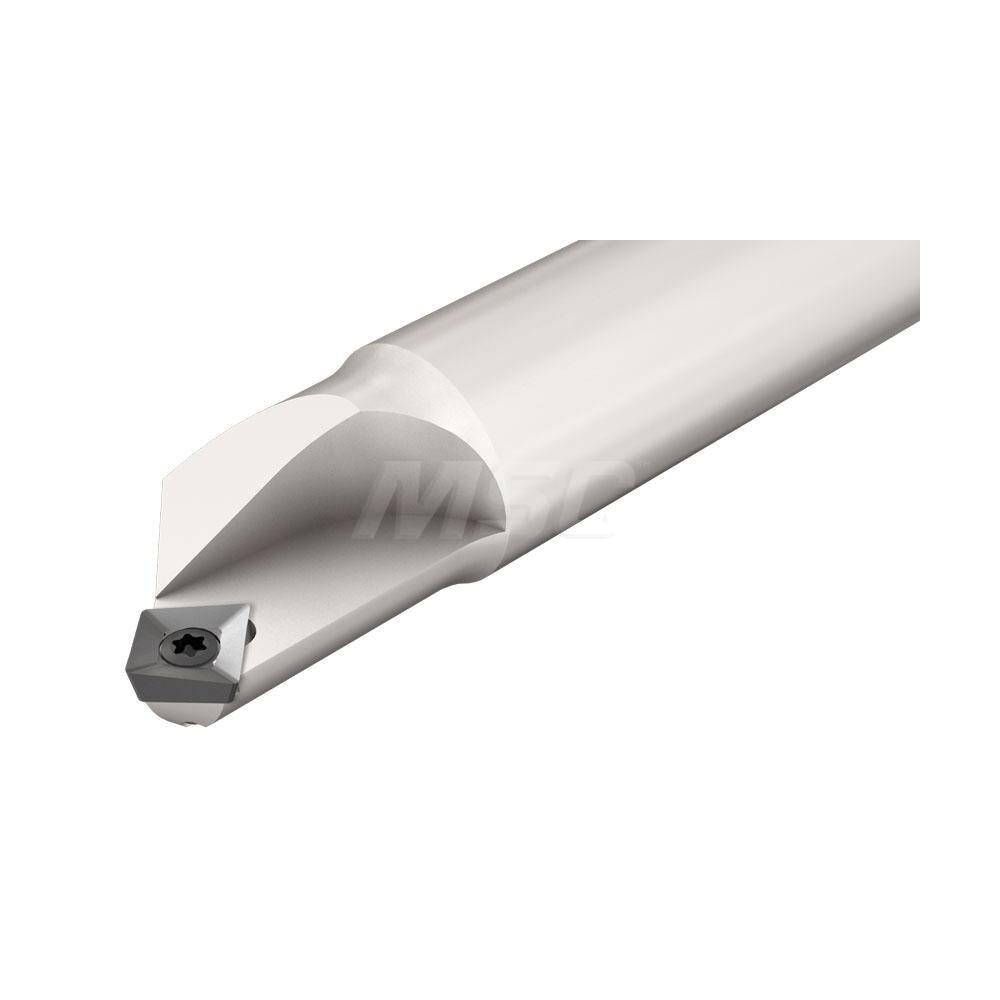 Iscar 45° Lead Angle, 0.312" to 0.63" Cut Dia, 5/8" Shank Dia, Indexable & Chamfer End Mill - 3100504