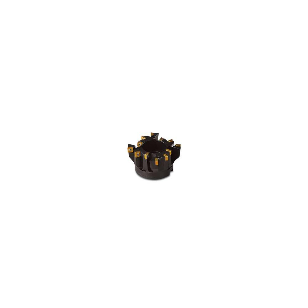 Seco 2-1/2" Cut Dia, 1" Arbor Hole, 6.96mm Max Depth of Cut, 92° Indexable Chamfer & Angle Face Mill - 03058349