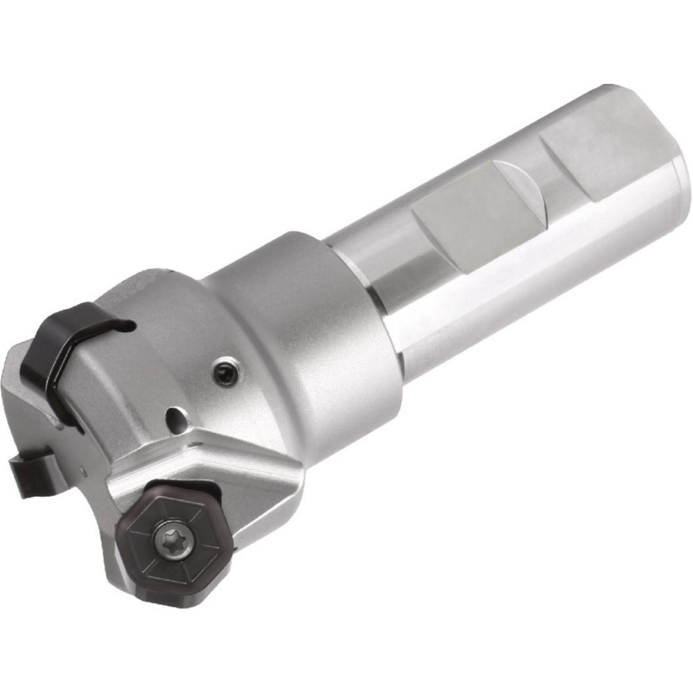 Iscar 60° Lead Angle, 12mm to 17.5mm Cut Dia, 12mm Shank Dia, Indexable & Chamfer End Mill - 3106171