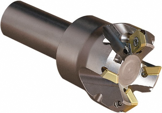 Iscar 60° Lead Angle, 12mm to 17.5mm Cut Dia, 12mm Shank Dia, Indexable & Chamfer End Mill - 3106171