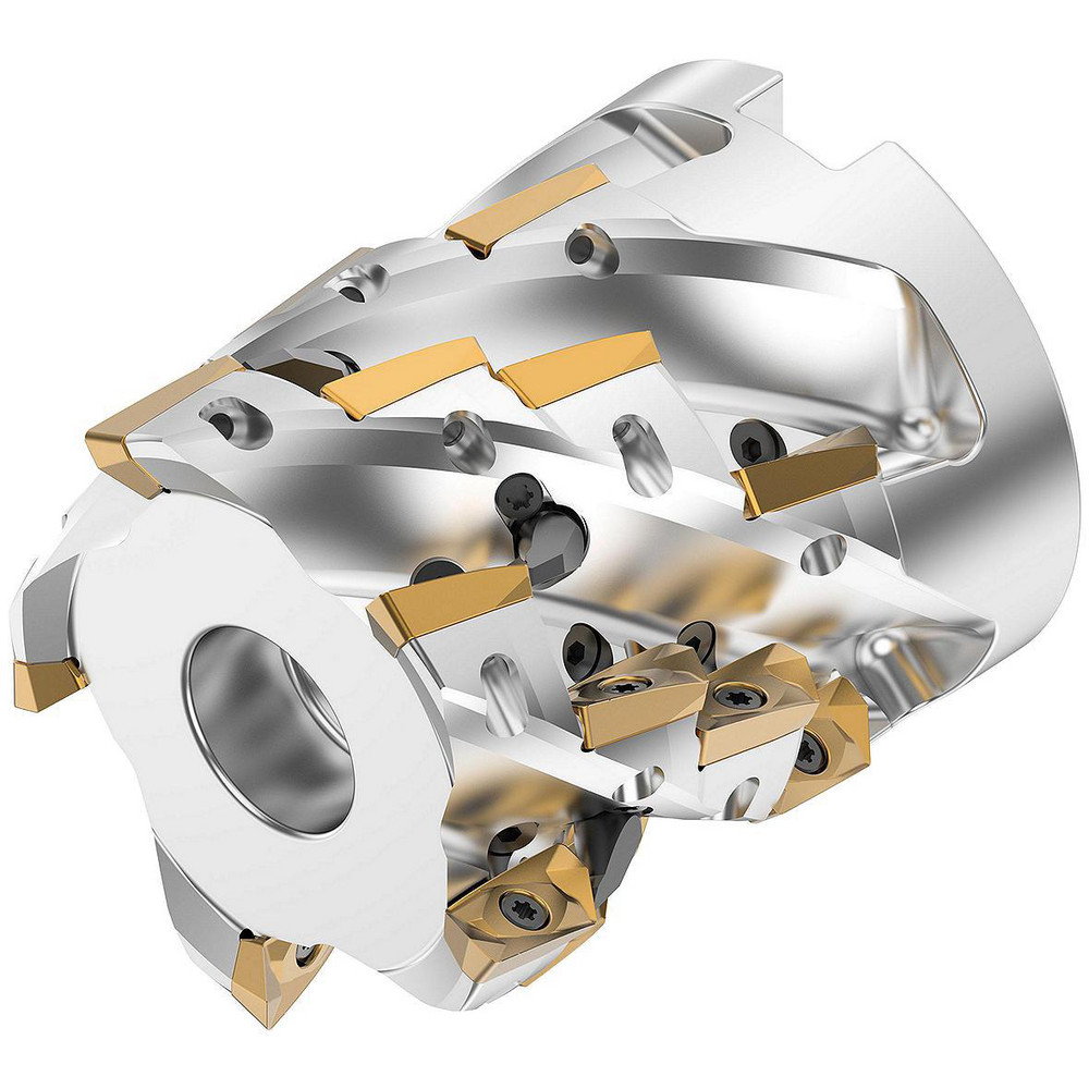 Kennametal 2" Cut Dia, 3/4" Arbor Hole Dia, 1.59" Max Depth, Indexable Square-Shoulder Face Mill - 3732934