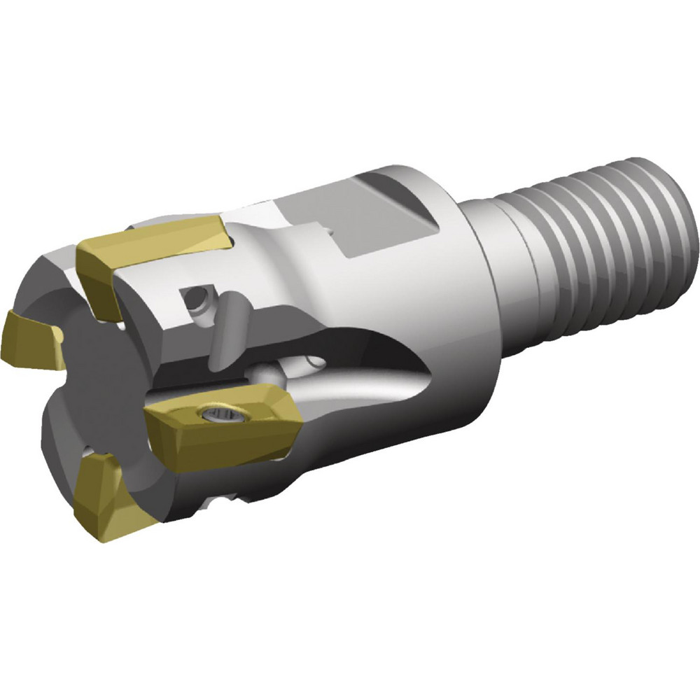 Millstar Indexable Square-Shoulder End Mill: AEMN20-2-L100, 20 mm Cut Dia, 18 mm Dia Cylindrical Shank - AEMN202L100