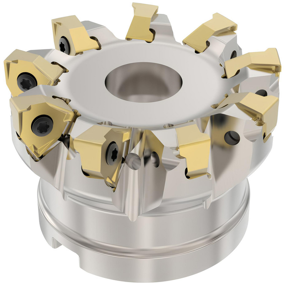 Seco 3" Cut Dia, 1" Arbor Hole Dia, 0.295" Max Depth, Indexable Square-Shoulder Face Mill - 02642879