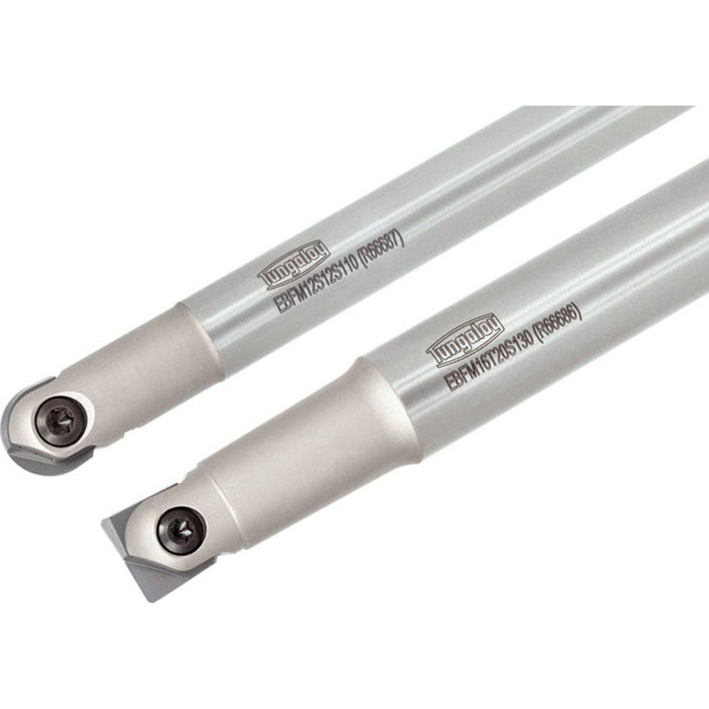 Kennametal Indexable Ball Nose End Mill: 0.9843" Cut Dia, 6.2992" OAL - 1918682