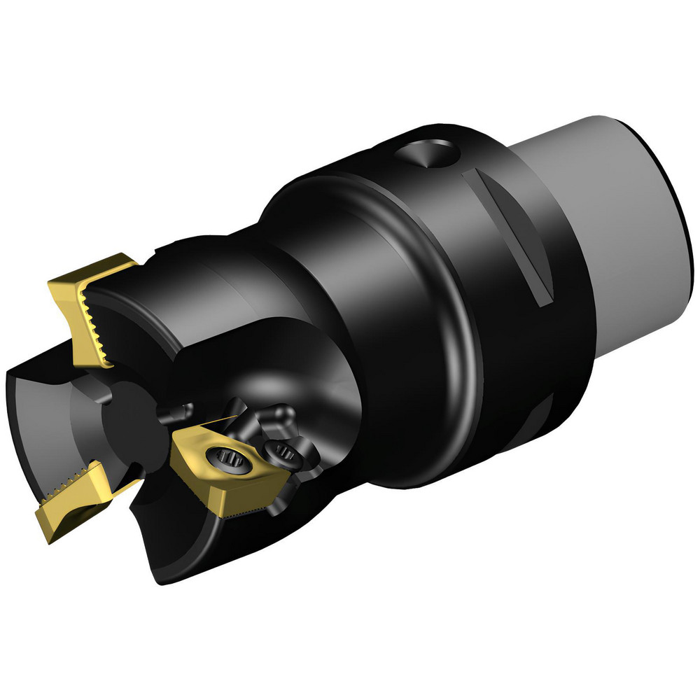 Sandvik Coromant 5" Cut Dia, 1-1/2" Arbor Hole Dia, 0.4331" Max Depth, Indexable Square-Shoulder Face Mill - 5740382
