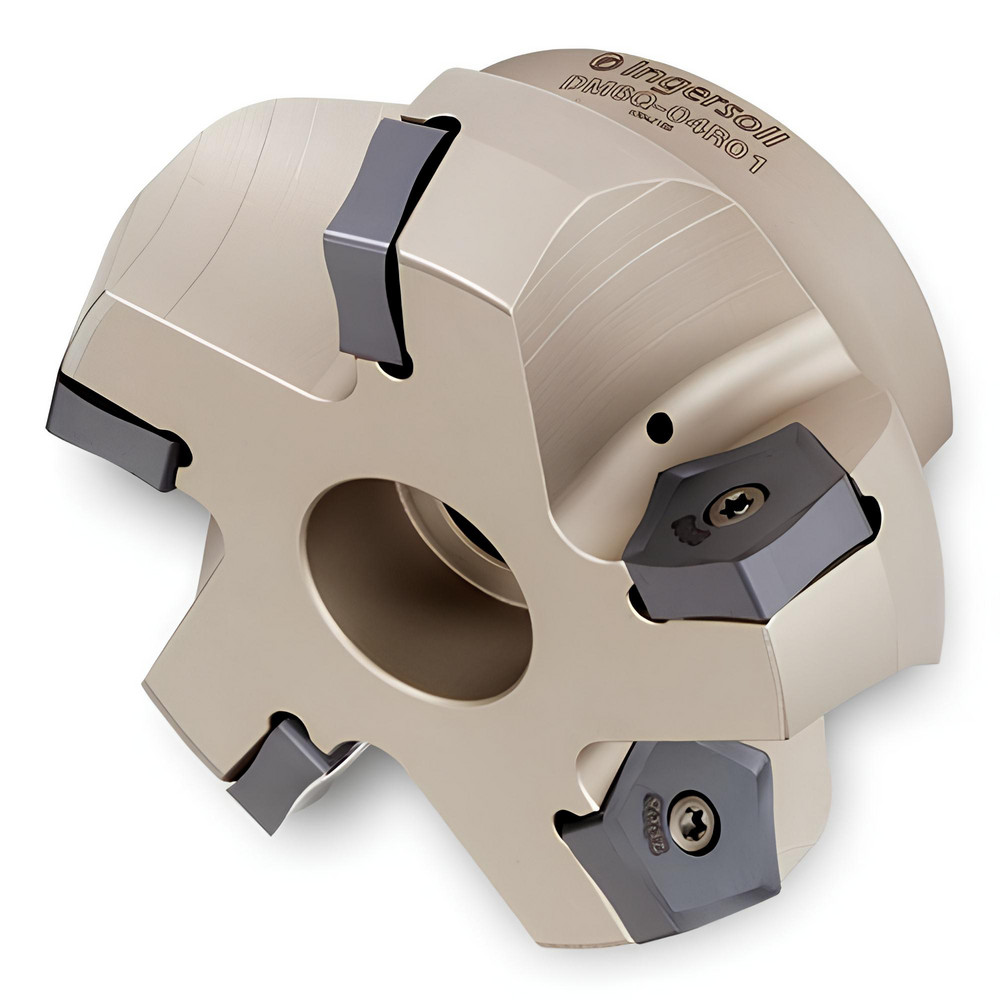 Sumitomo 6" Cut Dia, 1-1/2" Arbor Hole, 2.374" Max Depth of Cut, 90° Indexable Chamfer & Angle Face Mill - 2S00059