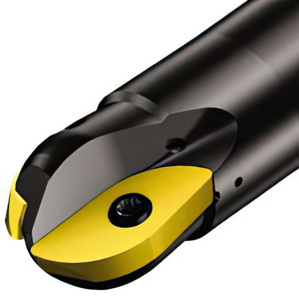 Sandvik Coromant Indexable Ball Nose End Mill: 1.2598" Cut Dia, Steel, 5.1575" OAL - 5743711
