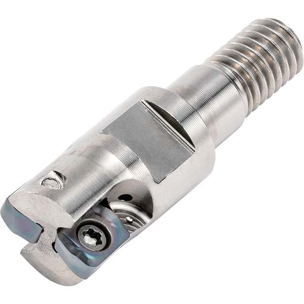 Kyocera Indexable High-Feed End Mill: CYLND SHANK 10D, Cylindrical Shank - 8607020