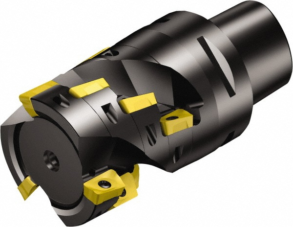 Sandvik Coromant 63mm Cut Dia, 63mm Arbor Hole Dia, 61mm Max Depth, Indexable Square-Shoulder Face Mill - 5764767