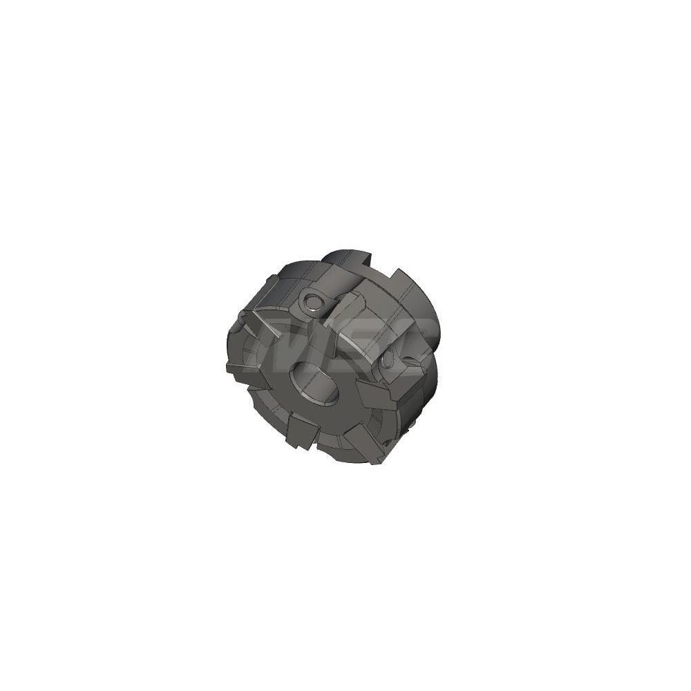 Iscar 80mm Cut Dia, 27mm Arbor Hole Dia, 18mm Max Depth, Indexable Square-Shoulder Face Mill - 3110769