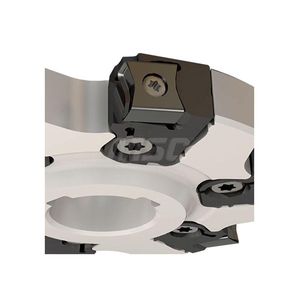 Iscar Indexable Slotting Cutter: 14.00 mm Cutting Width, 100.00 mm Cutter Dia, Arbor Connection, 26.80 mm Depth of Cut, 26.80 mm Depth of Cut, 27.00 mm Shank Dia - 3105035