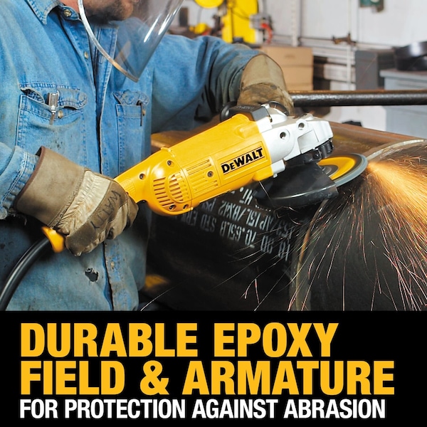 Dewalt 7" & 9" (180 mm & 230 mm) 6,000 rpm 5.3 HP Angle Grinder - D28499X
