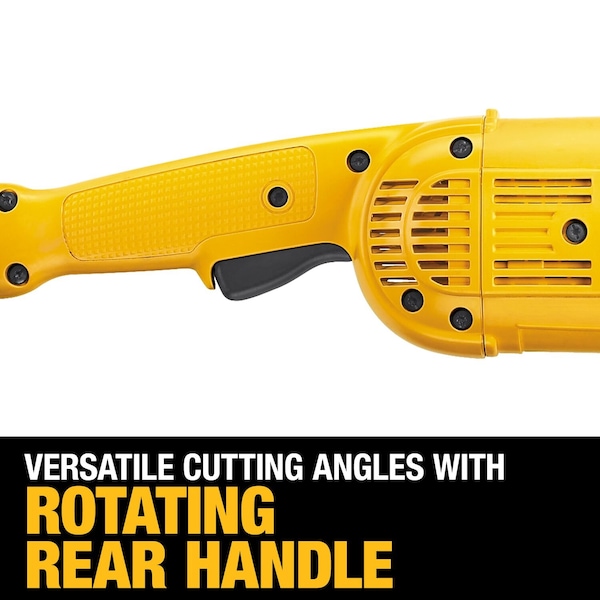 Dewalt 7" & 9" (180 mm & 230 mm) 6,000 rpm 5.3 HP Angle Grinder - D28499X