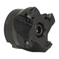 Tungaloy 2" Cut Dia, 3/4" Arbor Hole, 0.2" Max Depth of Cut, 45° Indexable Chamfer & Angle Face Mill - 6850808