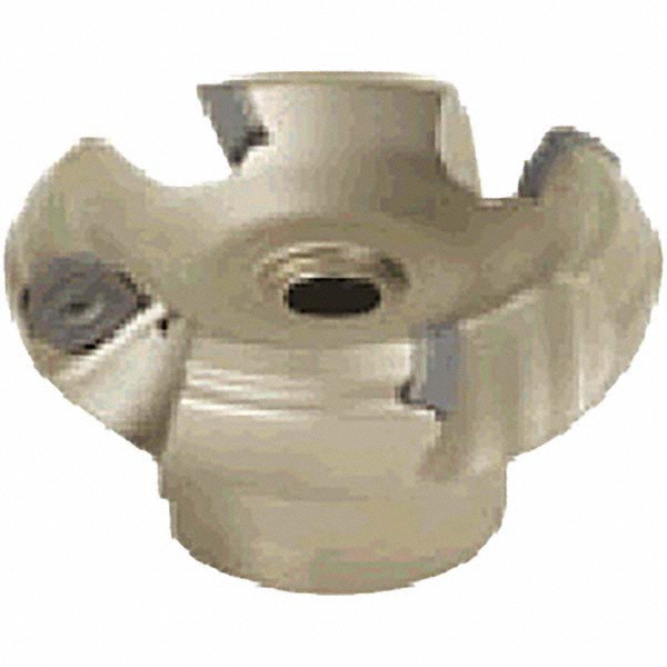 Tungaloy 2" Cut Dia, 3/4" Arbor Hole, 0.2" Max Depth of Cut, 45° Indexable Chamfer & Angle Face Mill - 6850808