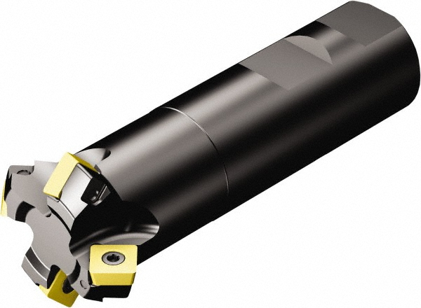 Sandvik Coromant 12mm Cut Dia, 15.5mm Arbor Hole, 5.47mm Max Depth of Cut, 45° Indexable Chamfer & Angle Face Mill - 6536289