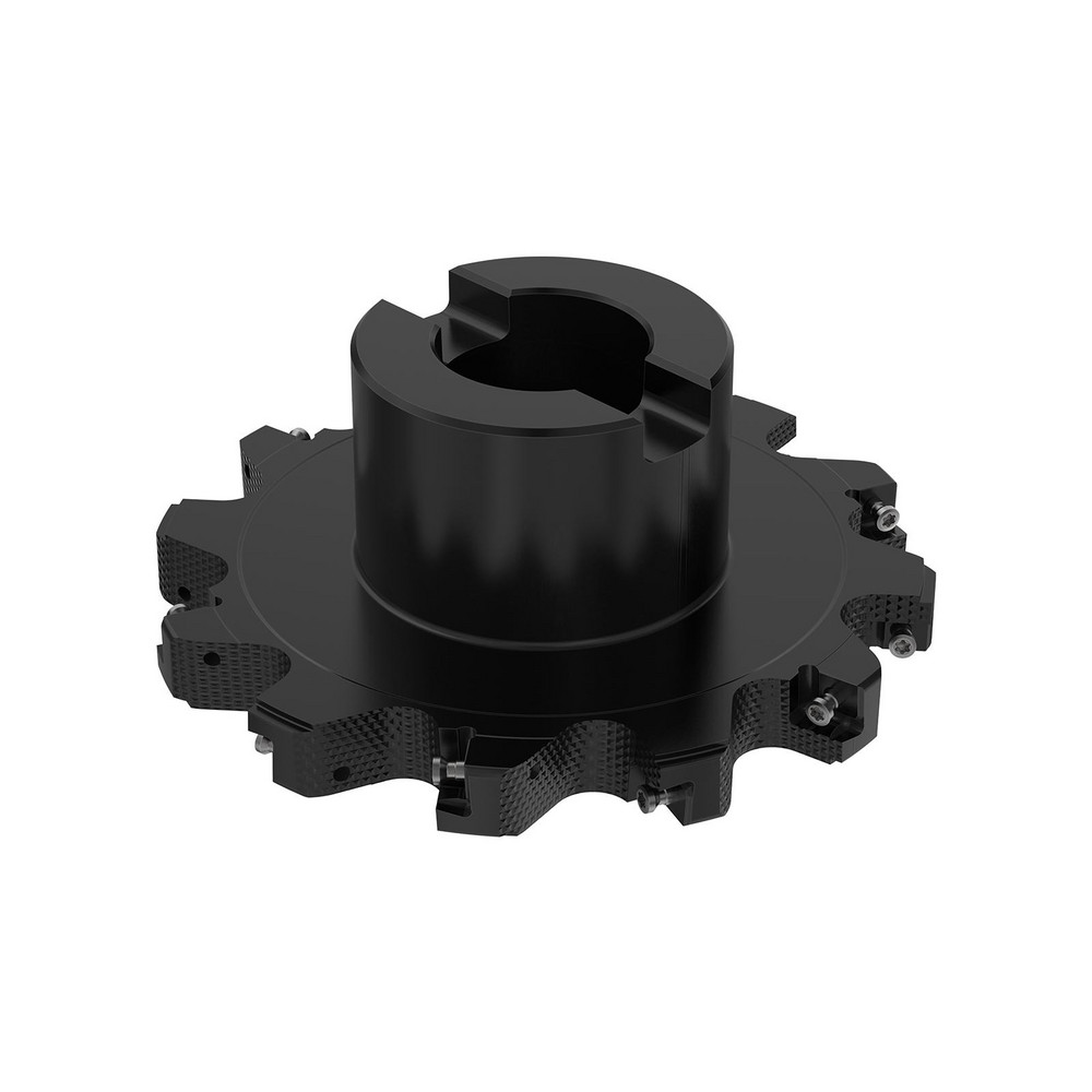 Iscar Indexable Slotting Cutter: 14.00 mm Cutting Width, 125.00 mm Cutter Dia, 33.00 mm Depth of Cut, 33.00 mm Depth of Cut, 32.00 mm Shank Dia, Neutral - 3106219