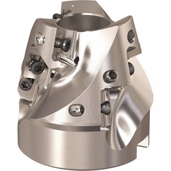 Seco 2.638" Cut Dia, 1" Arbor Hole, 1.102" Max Depth of Cut, 60° Indexable Chamfer & Angle Face Mill - 02670049