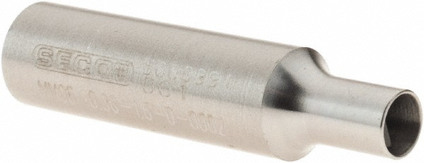 Seco Replaceable Tip Milling Shank: Series Minimaster, 7 mm Projection, 3/8" 90 ° Shank - 00096107