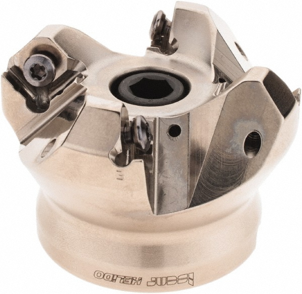 Iscar 2" Cut Dia, 3/4" Arbor Hole, 0.138" Max Depth of Cut, 45° Indexable Chamfer & Angle Face Mill - 3104589