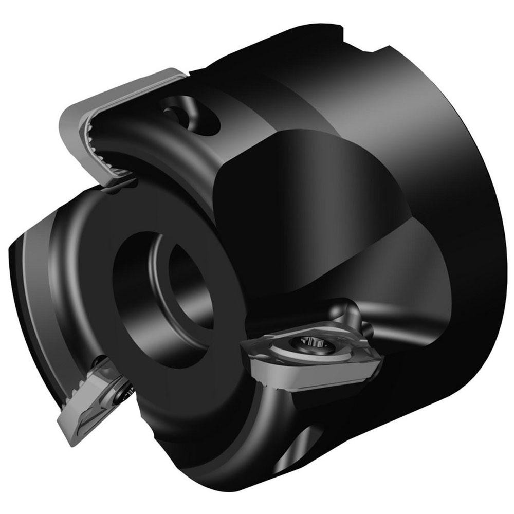 Sandvik Coromant 2" Cut Dia, 1.9685" Arbor Hole Dia, 0.7087" Max Depth, Indexable Square-Shoulder Face Mill - 5740365