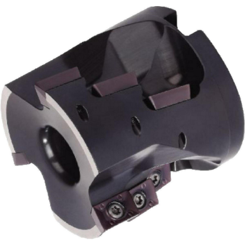 Walter 159.99mm Cut Dia, 40.01mm Arbor Hole Dia, 8.41mm Max Depth, Indexable Square-Shoulder Face Mill - 6625056