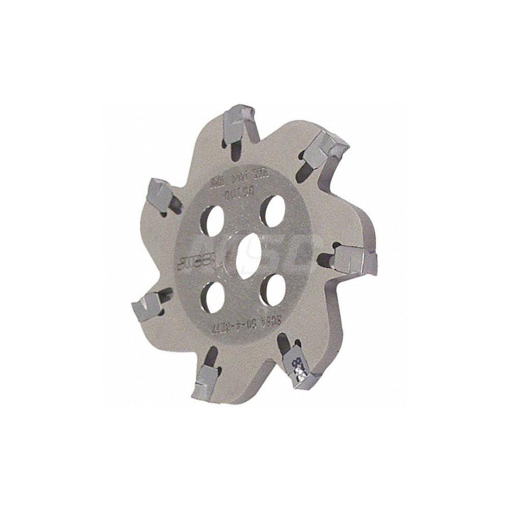 Iscar Indexable Slotting Cutter: 0.1390" Cutting Width, 3.9400" Cutter Dia, Arbor Connection, 0.7800" Depth of Cut, 1.0000" Hole Dia, 1.0000" Shank Dia, Right Hand - 2301847