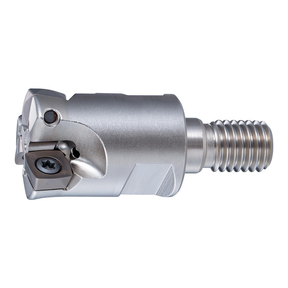 OSG Indexable High-Feed Face Mill: 0.911 to 1.25" Cut Dia - 7800919