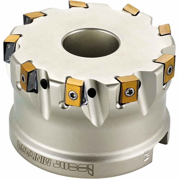 Tungaloy 4" Cut Dia, 1" Arbor Hole Dia, 0.315" Max Depth, Indexable Square-Shoulder Face Mill - 6850024