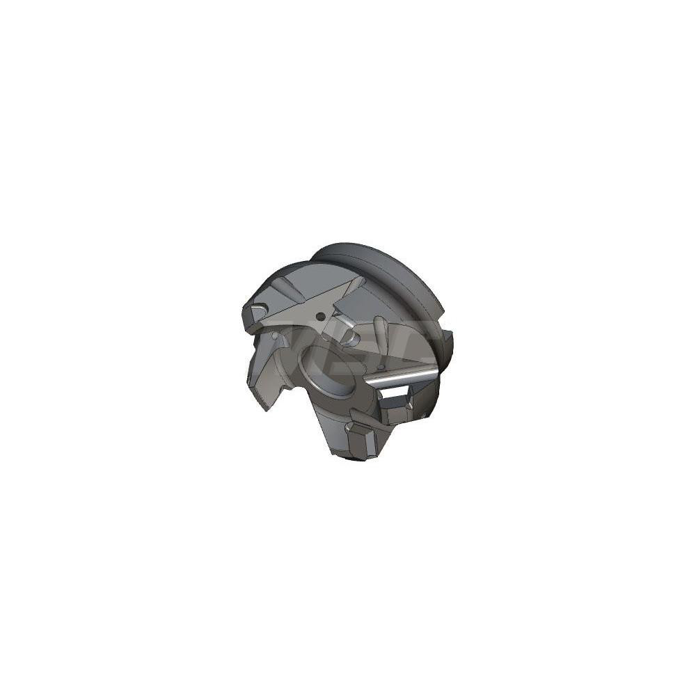 Iscar 2.87, 2.92, 3.01" Cut Dia, 1" Arbor Hole, 5.5mm Max Depth of Cut, 42° Indexable Chamfer & Angle Face Mill - 3106595