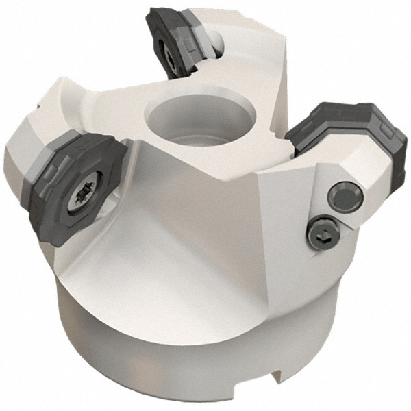Iscar 6.49" Cut Dia, 2" Arbor Hole, 0.217" Max Depth of Cut, 45° Indexable Chamfer & Angle Face Mill - 3104198