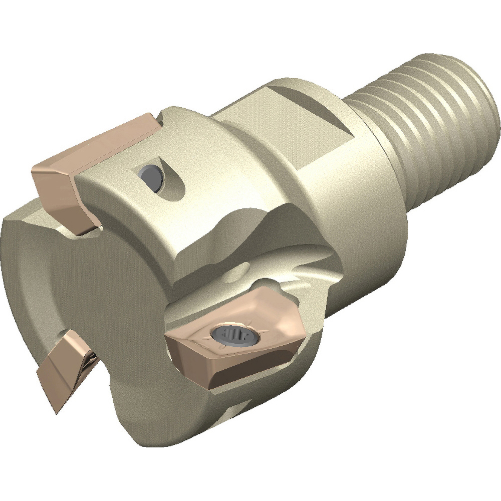 Sumitomo Indexable Square-Shoulder End Mill: WEZ17025M12Z3, 25 mm Cut Dia, 15 mm Max Depth of Cut, M12 Modular Connection Shank - 2900AHG