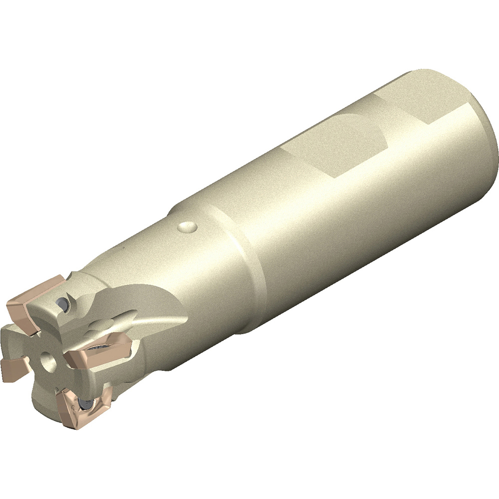 Sumitomo Indexable Square-Shoulder End Mill: WEZ17025M12Z3, 25 mm Cut Dia, 15 mm Max Depth of Cut, M12 Modular Connection Shank - 2900AHG