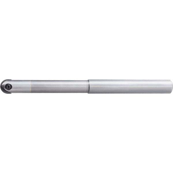 OSG Indexable Ball Nose End Mill: 3/8" Cut Dia, Steel, 5.5" OAL - 52100001