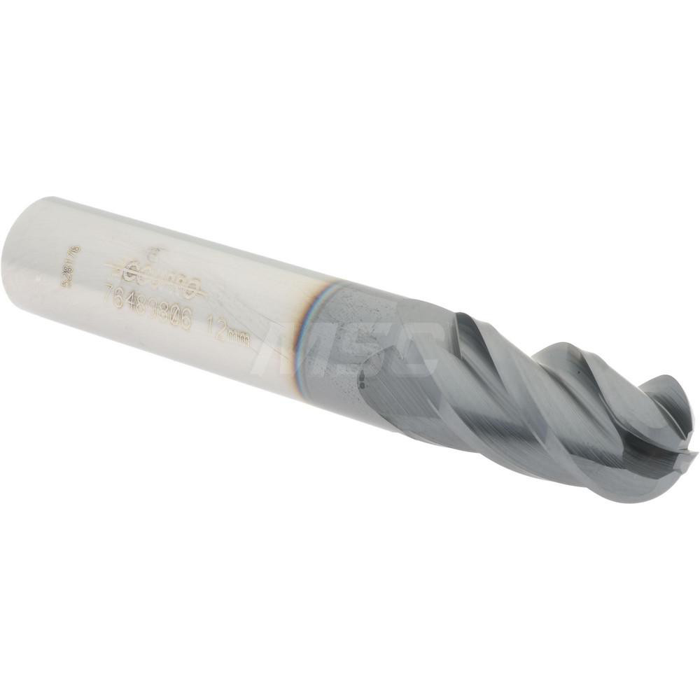 Sandvik Coromant Indexable Ball Nose End Mill: 0.7874" Cut Dia, Steel, 7.874" OAL - 5743665