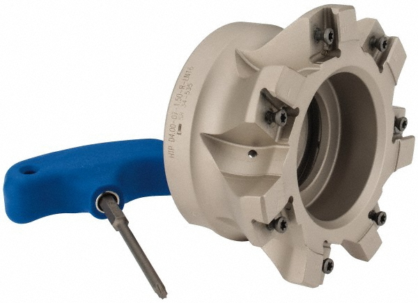 Iscar 3" Cut Dia, 1" Arbor Hole Dia, 0.118" Max Depth, Indexable Square-Shoulder Face Mill - 3104506
