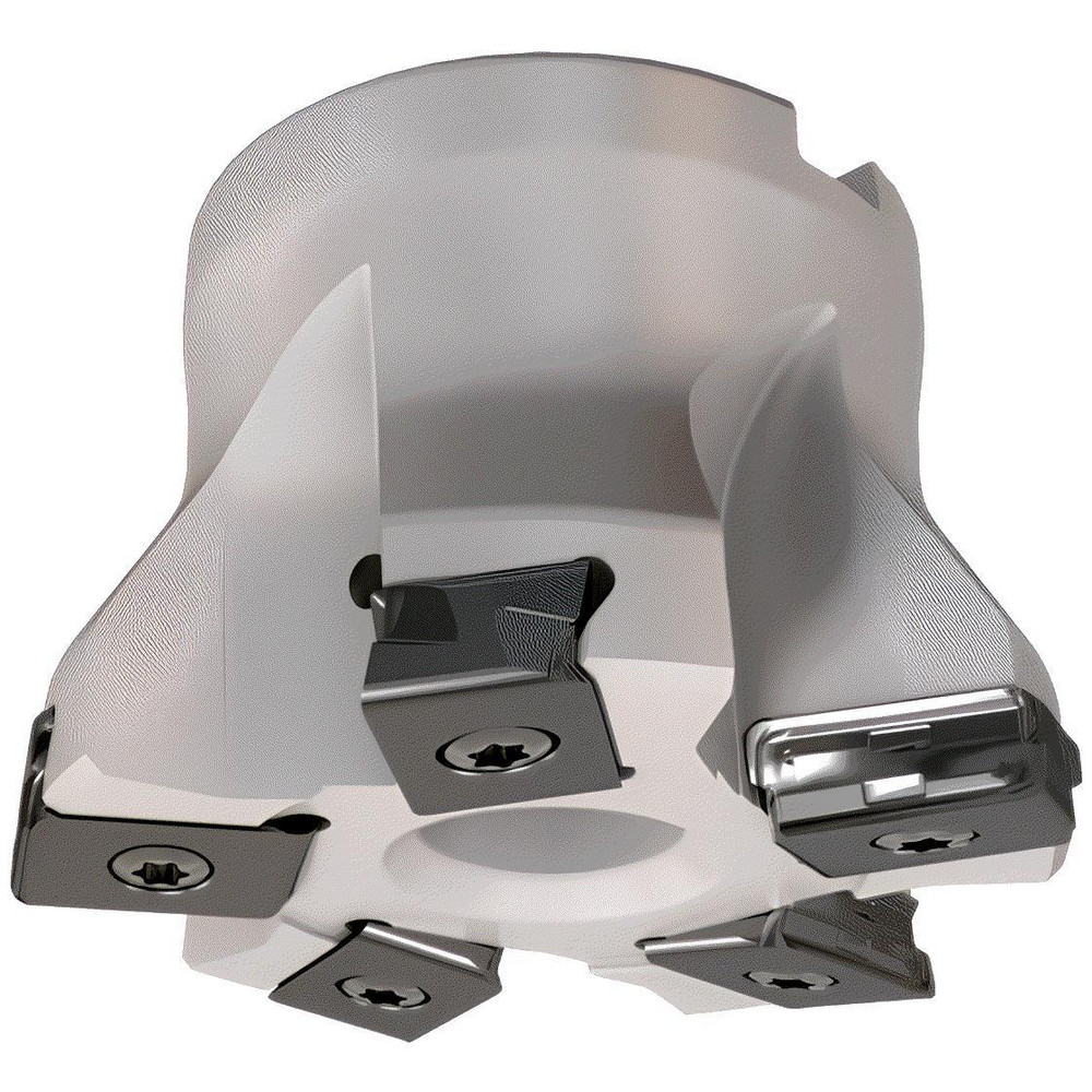Iscar 3" Cut Dia, 1" Arbor Hole Dia, 0.118" Max Depth, Indexable Square-Shoulder Face Mill - 3104506