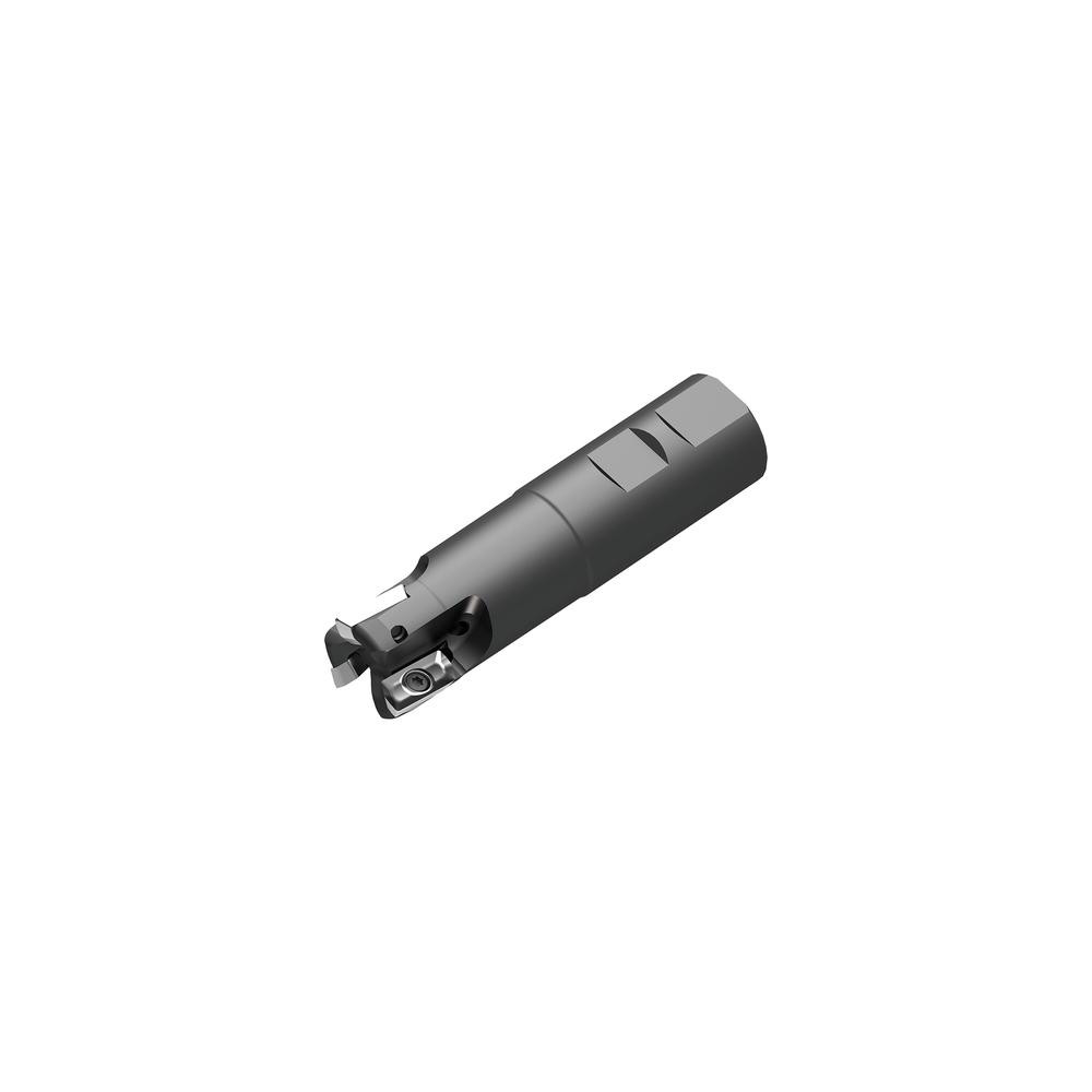 Ceratizit Indexable Square-Shoulder End Mill: CHSC.32.R.03-19, 32 mm Cut Dia, 18 mm Max Depth of Cut, 32 mm Dia Cylindrical Shank - 50679033