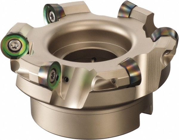 Kennametal Indexable Copy Face Mill: 1-1/2" Arbor Hole - 2610697
