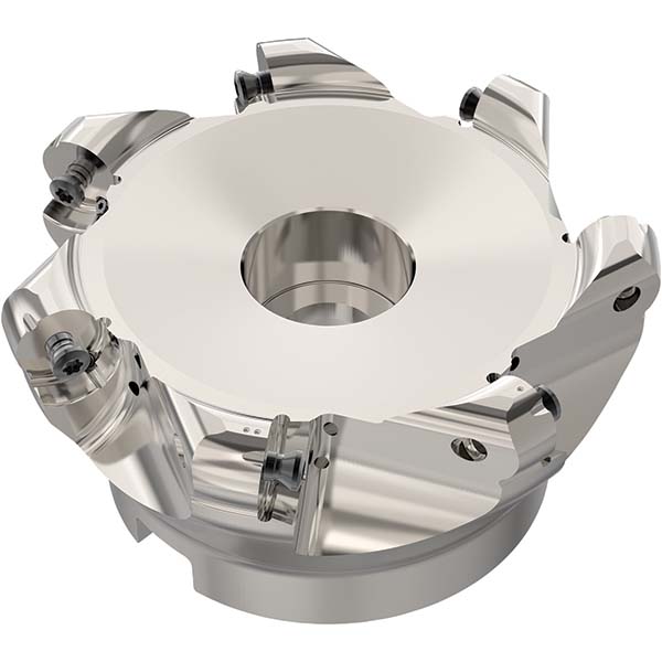 Kennametal Indexable Copy Face Mill: 1-1/2" Arbor Hole - 2610697