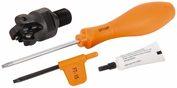Kennametal Indexable Copy End Mill: 0.778 to 1-1/4" Cut Dia, Through Coolant - 5672810