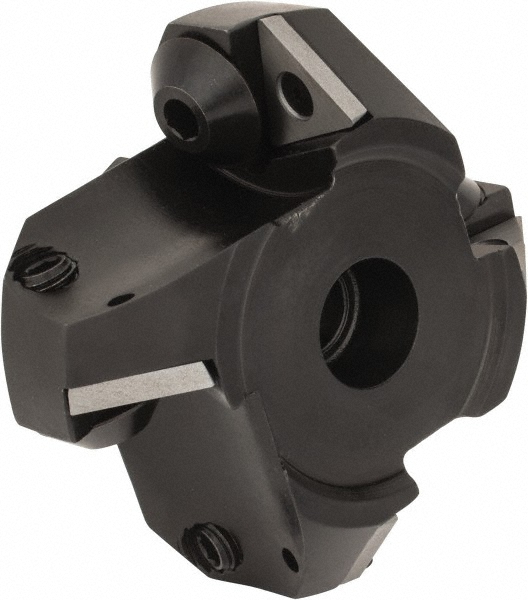 Seco 2.48" Cut Dia, 3/4" Arbor Hole, 0.138" Max Depth of Cut, 43° Indexable Chamfer & Angle Face Mill - 00086839