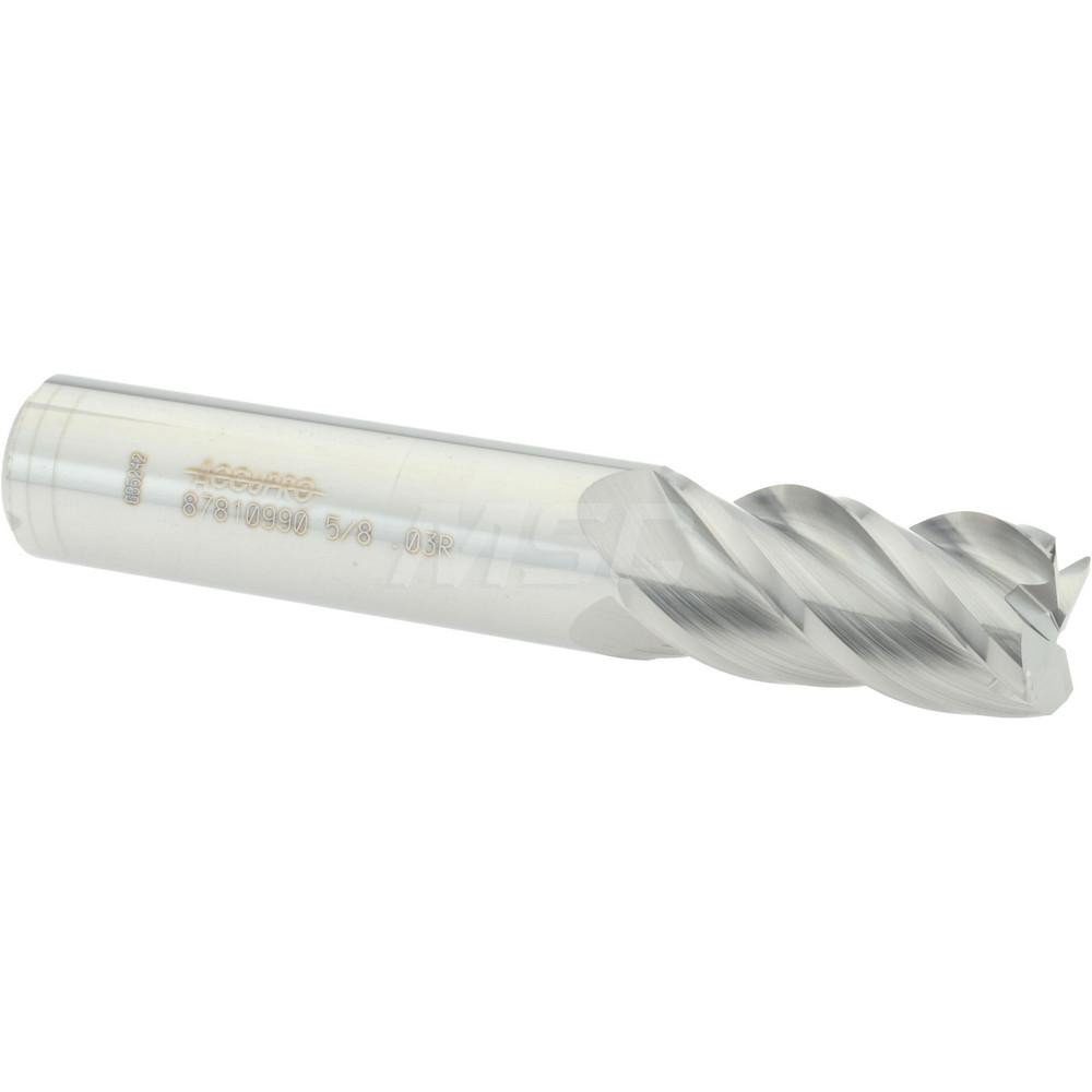 Sandvik Coromant Indexable Ball Nose End Mill: 5/8" Cut Dia, Steel, 1.6535" OAL - 6550054