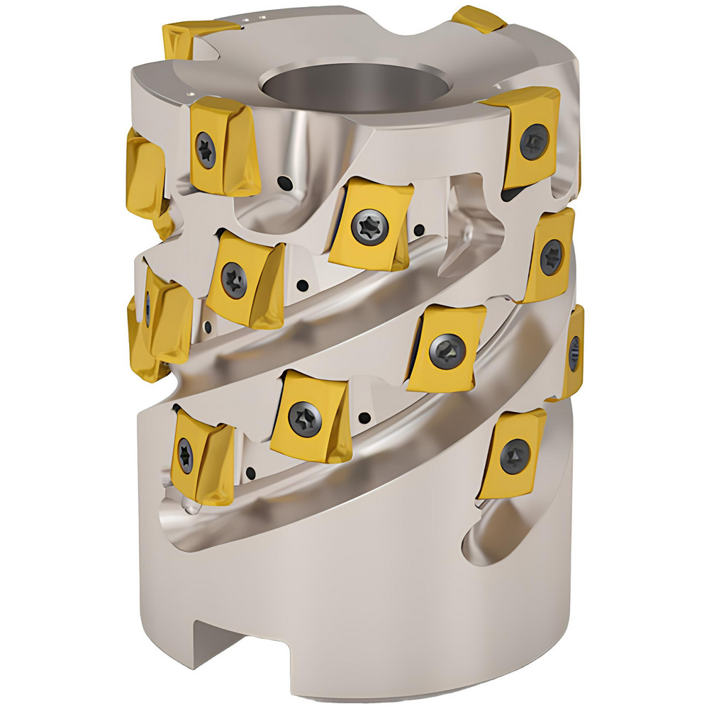 Seco 50mm Cut Dia, 1-1/16" Arbor Hole Dia, 43mm Max Depth, Indexable Square-Shoulder Face Mill - 02926817