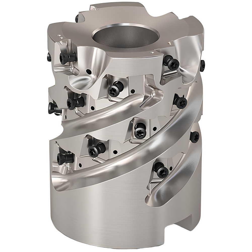 Seco 50mm Cut Dia, 1-1/16" Arbor Hole Dia, 43mm Max Depth, Indexable Square-Shoulder Face Mill - 02926817