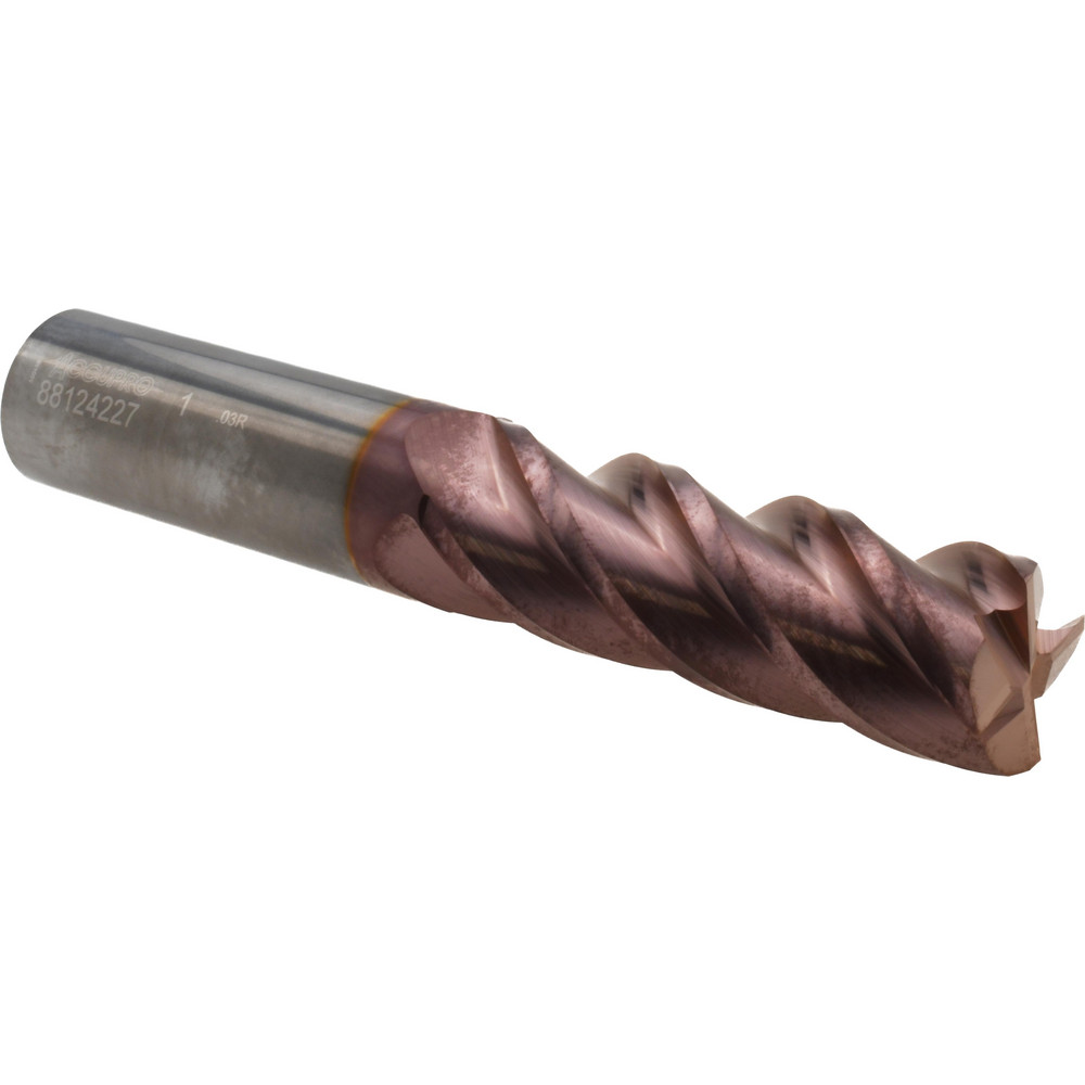 Kennametal Indexable Square-Shoulder End Mill: M1D100E1802C100L1000, 1" Cut Dia, 18 mm Max Depth of Cut, 1" Dia Cylindrical Shank - 2267535